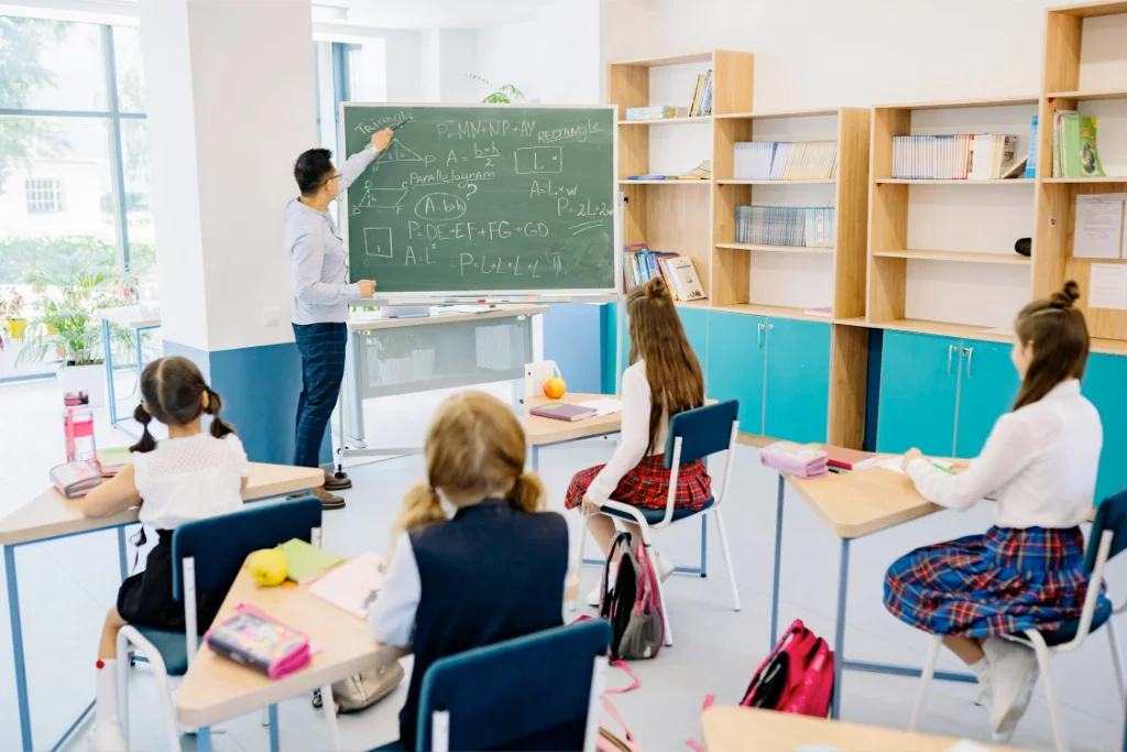 Students in training